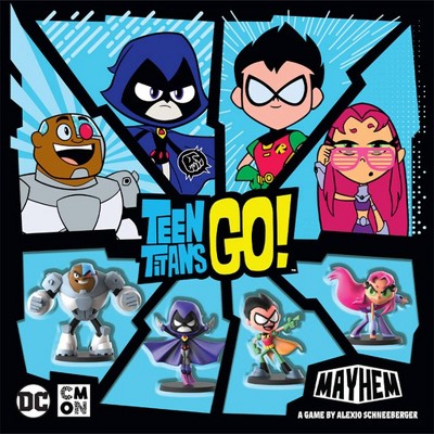 Teen Titans GO! Mayhem Jogo de Tabuleiro Galapagos MHS101