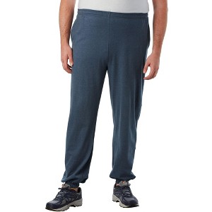 KingSize Men's Big & Tall Lightweight Elastic Cuff Sweatpants - 1 of 4