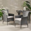 FIONECA MALTA Dining Chair Set of 2 ¨C Modern Upholstered Dining Chairs with Metal Legs - 4 of 4