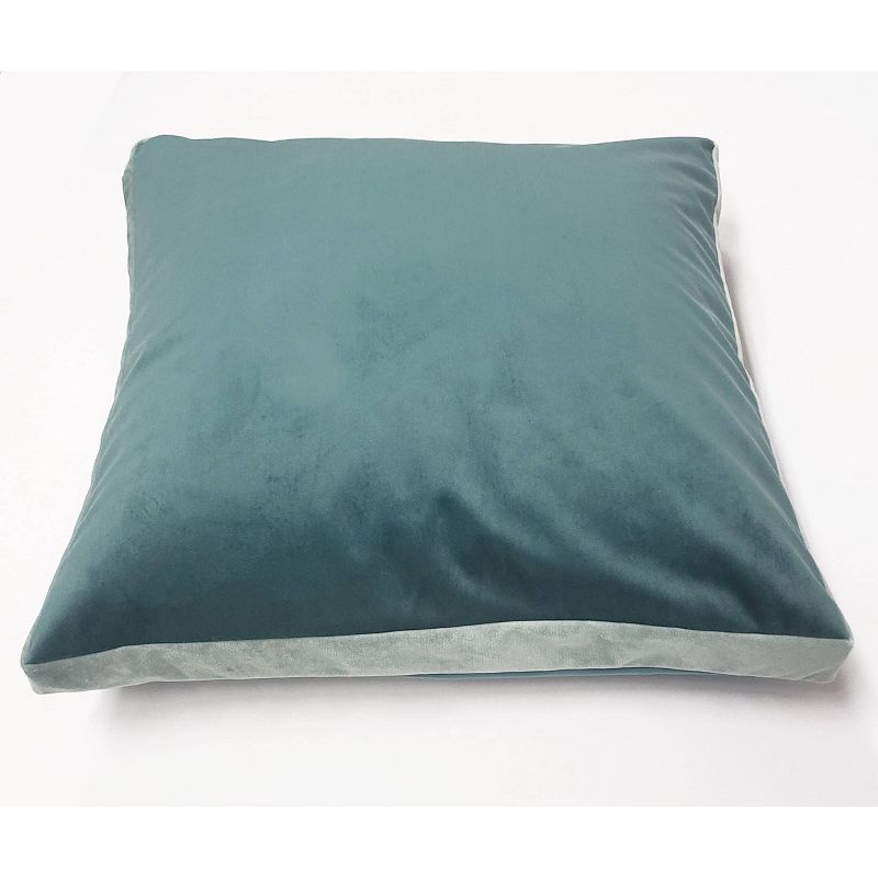 17"x17" Luxe Velvet Square Throw Pillow - Edie@Home, 3 of 6