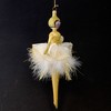Italian Ornaments 9.25 In Honey Gold Rush Glamourous Lady In Gold Tree Ornaments - 3 of 4