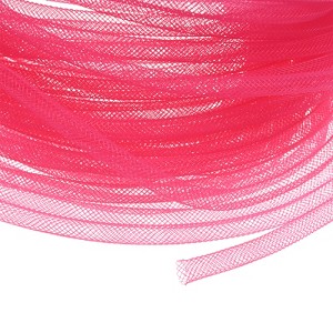 Unique Bargains Elastic Fabric Durable Mesh Tubing Multipurpose Use Waterproof Mesh Tube Ribbon 1 Pc - 1 of 4
