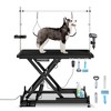 YOOCOZZ Upgraded Electric Pet Grooming Table - 110V/220V, Pro Groomer Recommended, 8-36" Height Adjustable-Black - 2 of 4
