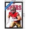 Trends International NFL San Francisco 49ers - Nick Bosa Feature Series 23 Framed Wall Poster Prints - 3 of 4