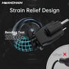 Itopfox 50 ft Black Heavy Duty Extension Cord, Waterproof & Flexible for Indoor/Outdoor Use, 16AWG SJTW, 3 Prong, 13A 1625W, ETL Listed - 2 of 4