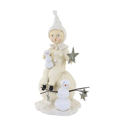 Dee Foust-Harvey 11.0" Felix Navidad Christmas Snow Man  -  Decorative Figurines