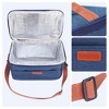 REGALWOVEN Leakproof Insulated Reusable Adjustable Shoulder Strap Lunch Bag 10.2 x 6.7 x 7.1 Inches - 3 of 4