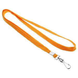 Unique Bargains Polyester Wear-resistant Lightweight ID Card Neck Lanyards with Hook 25 Pcs - 1 of 4