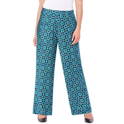 Catherines Women's Plus Size Anywear Wide Leg Pant