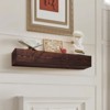 VEVOR Fireplace Mantel, 60" x 8" x 6", 50 lbs Weight Capacity, Natural Wood Mantel for Over Fireplace, Wall Mounted Floating Farmhouse Shelf,  Brown - 2 of 4