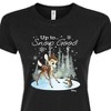 Women's - Disney - Christmas - Up To Snow Good Fitted Graphic T-Shirt - 2 of 3