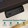 CENGHU Electric Height Adjustable Standing Desk, 40 x 24 Inch Sit Stand up Desk for Work Office Home, Rising Computer Table - 4 of 4