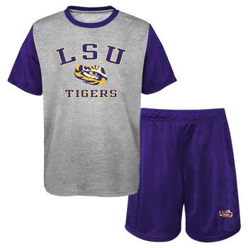 NCAA LSU Tigers Toddler Boys' T-Shirt & Shorts Set