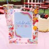 Packed Party Celebrate Everyday 4x6 Photo Frame; Cute Decorative Confetti Art Design Picture Display for Table Top; Acrylic Picture Frame with - 3 of 4