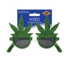 Beistle Glittered Weed Glasses, (2/Pkg) Multicolored - 3 of 4