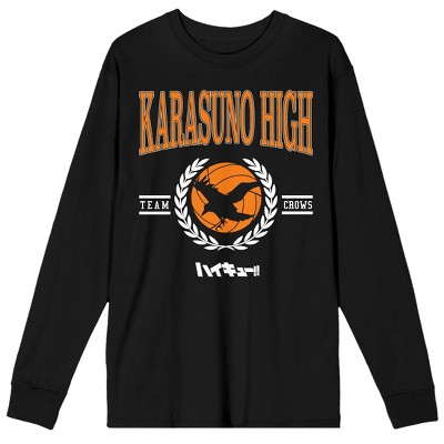 Haikyu Anime Shōyō Hinata, Karasuno Team, Fukurōdani Team, & Nekoma Team  Men's Charcoal Heather Tee : Target