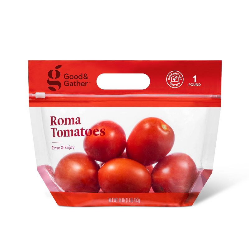 Roma Tomatoes - 16oz - Good &#38; Gather&#8482; (Packaging May Vary), 1 of 6