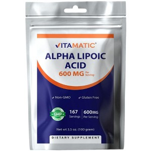 Pure Alpha Lipoic Acid (ALA) 600mg - 1 of 4