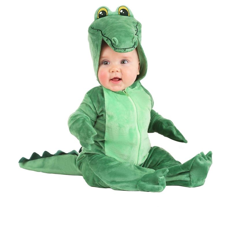 HalloweenCostumes.com Adorable Alligator Infant's Costume, 1 of 4