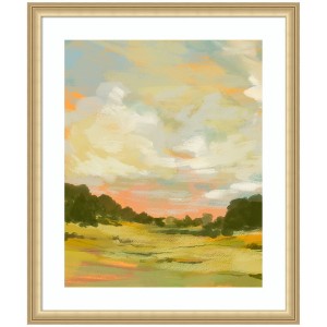 Kate and Laurel Framed Art Landscape 2 by Annie Quigley, 22x26, Florence Gold - 1 of 4