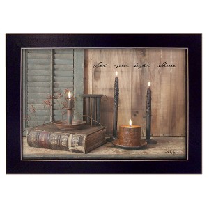 Let your Light Shine By Billy Jacobs, Printed Wall Art, Ready To Hang Framed Poster, Black Frame - 1 of 4