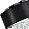 CWI Lighting Dash 4 Light Drum Shade Chandelier With Chrome Finish - 4 of 4