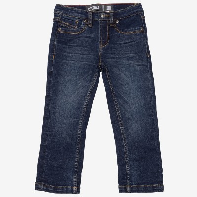 CULTURA Boy's Saddle Stitch Stretch Jeans