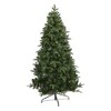 6ft Nearly Natural Pre-Lit LED Grand Teton Spruce Flat Back Artificial Christmas Tree Clear Lights - 3 of 4
