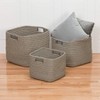 Colonial Mills Carter Basket - Grey 12"X12"X10" - 3 of 3