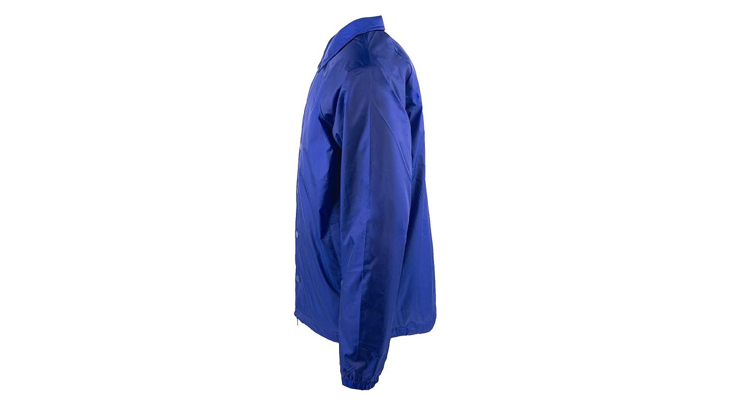 Мужские куртки Shaka Wear Coach Jacket Classic Windbreaker, Water Resistant, Relaxed Fit - Royal Blue - Small — фото 3