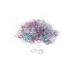 scünci Glitter Polyband Elastics Hair Ties - Assorted Colors - 500pcs - 3 of 4