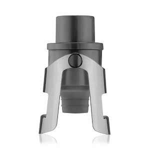 Innovine Champagne & Sparkling Wine Saver with Pressure-Sealing System and Date Tracker, Stainless Steel Construction, Easy to Use, Set of 1 - 1 of 4