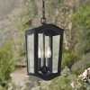 Minka Lavery Houghton Hall 16" Sand Coal Traditional Outdoor Hanging Light - 2 of 4