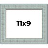PosterPalooza | Photo Size Refined Blue Picture Frame - UV Acrylic, Foam Board Backing, Hanging Hardware - 2 of 4
