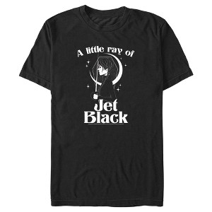 Men's Wednesday A Little Ray of Jet Black T-Shirt - 1 of 4