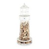Twine Lighthouse Wine Cork Holder, Wine Corks Storage, Wine Cork Collector, Farmhouse Kitchen Decor, Wine Bar Decor, Wine Accessories, Set of 1, White - 3 of 4