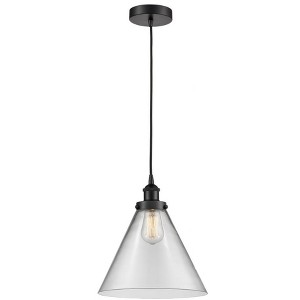Cone - 1 Light Mini Pendant In Industrial Style-14.75 Inches Tall and 12 Inches Wide - 1 of 1