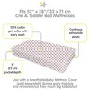 BreathableBaby Cotton Percale Fitted Sheet, For 52" x 28" Crib & Toddler Bed Mattress, Unicorns (2-Pack) - 3 of 4