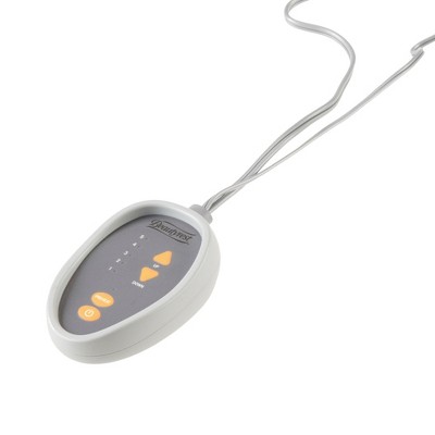 Queen White Cotton Blend Heated Mattress Pad with Quilted Top