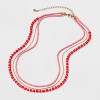 Semi-Precious Quartz Multi-Strand Necklace - Universal Thread™ - 3 of 4