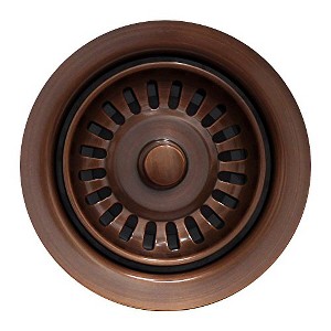 ALFI 3 1/2 Waste Disposer Trim with Matching Basket Strainer - 1 of 3