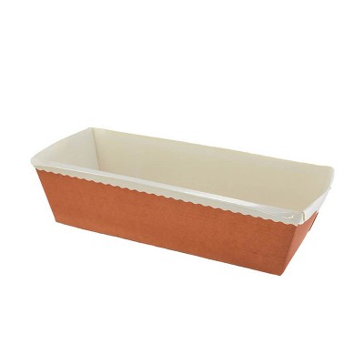 Novacart Optima Rectangular Loaf Mold 6.5 Inch x 2.5 Inch Bottom, 1.75 Inch High - Case of 450