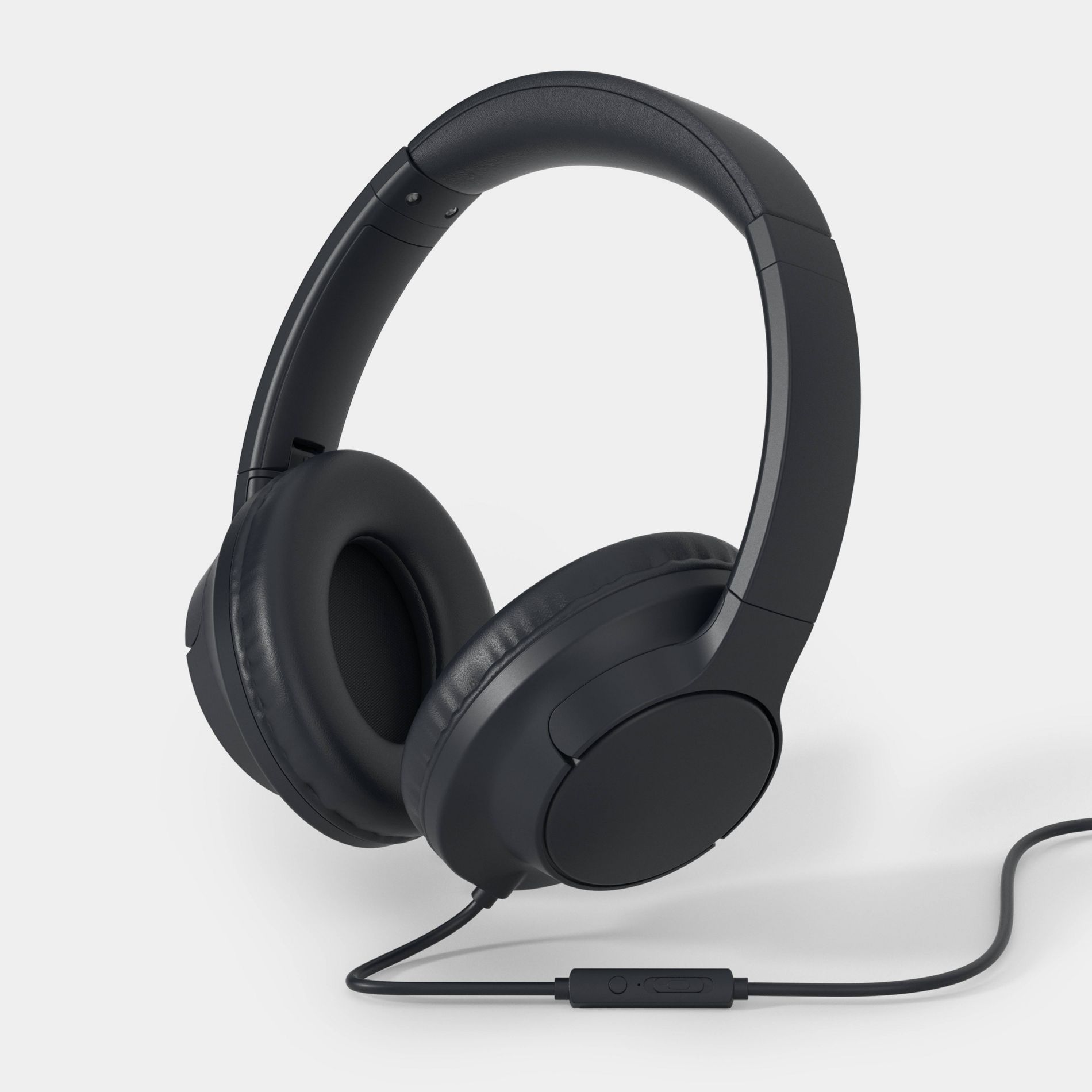 Premium Over-Ear Folding Wired Headphones - heyday™