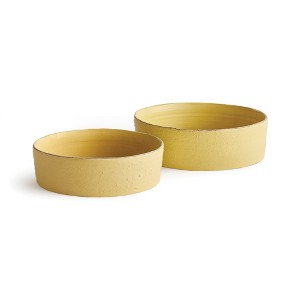 Plum & Post Studio Decorative Low Bowls Set of 2 - 1 of 4