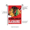 Evergreen Flag, DS New Burlap, Garden, Chicago Blackhawks - 3 of 4