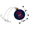 UIC Flames Mini Small Tiny Wood Christmas Tree Holiday Ornament - 4 of 4
