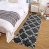 Modern Soft Fluffy Living Room Rugs, Plush Non Slip Non Shedding Throw Carpet for Nursery Bedroom Payroom - 2 of 4