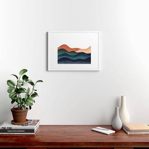 Kris Kivu Colors of The Earth Framed Wall Art - Deny Designs - 1 of 4