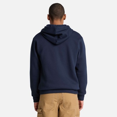Timberland Men's Oyster River Chest Logo Zip Hoodie, Dark Sapphire ...