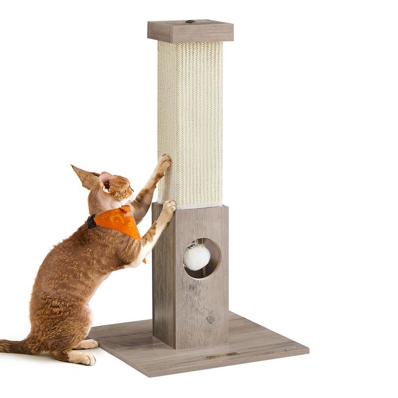 Feandrea 28.7" Cat Scratching Post Cat Scratcher for Indoor Cats Furniture Scratching, 2 of 6